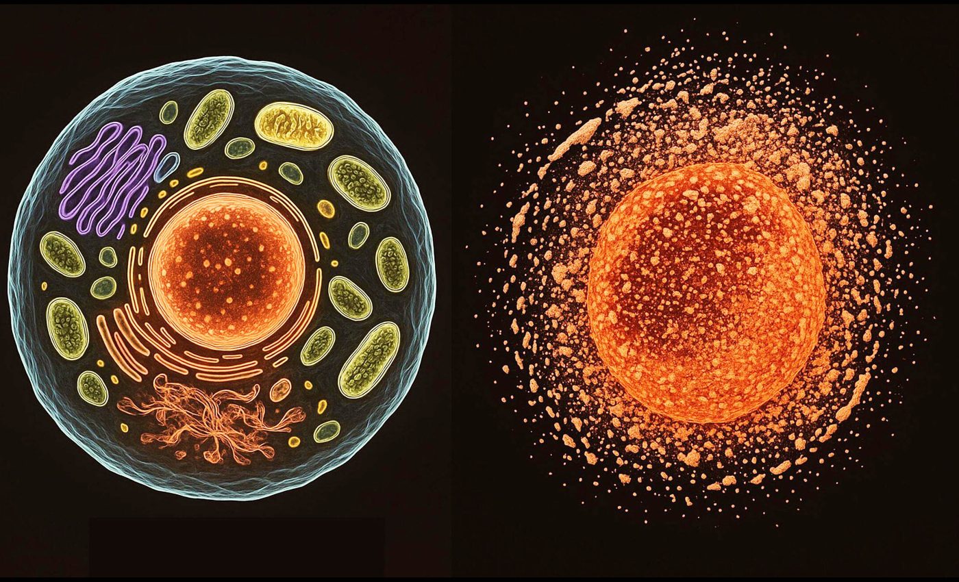 Pausing cell death, known as necrosis, may be the secret to defying the aging process