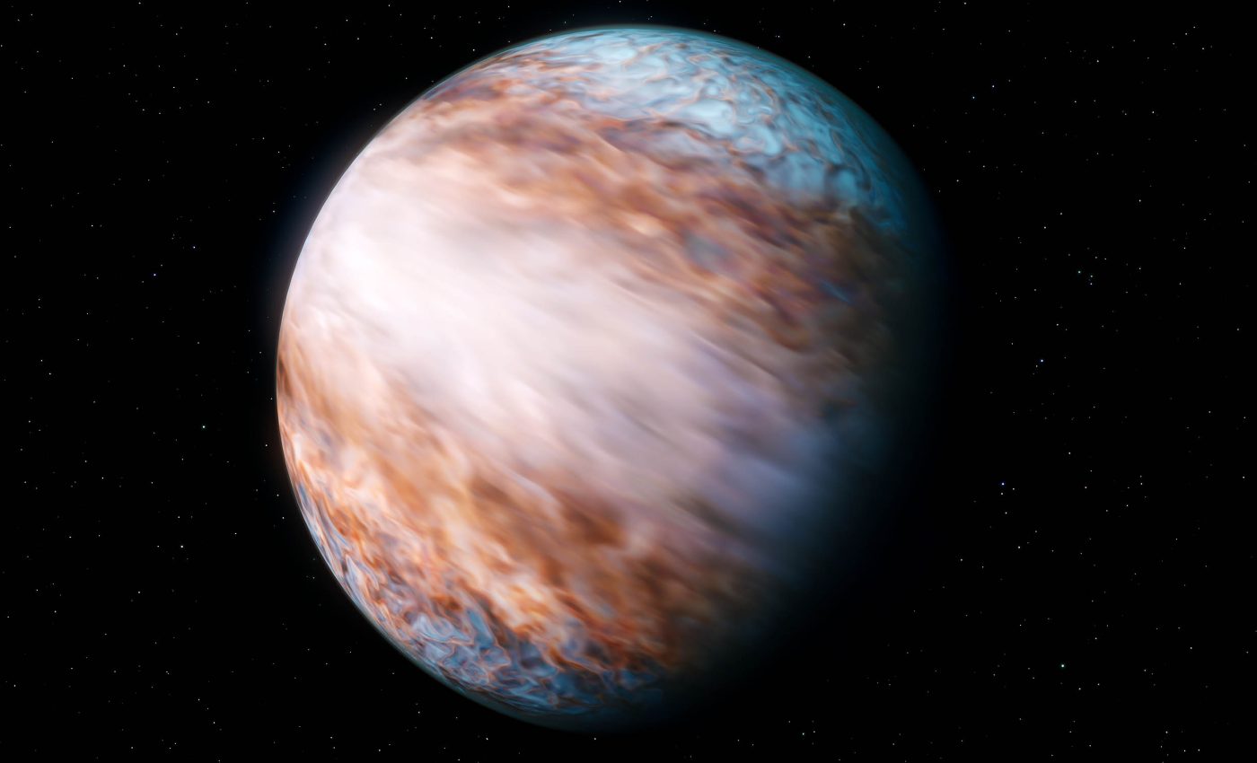 Supersonic winds blowing at 20,500 miles per hour detected on a giant planet