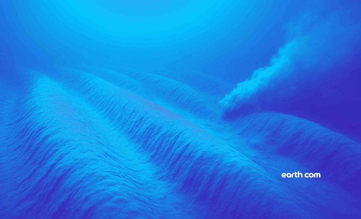 Gigantic waves of mud formed the Atlantic Ocean 117 million years ago