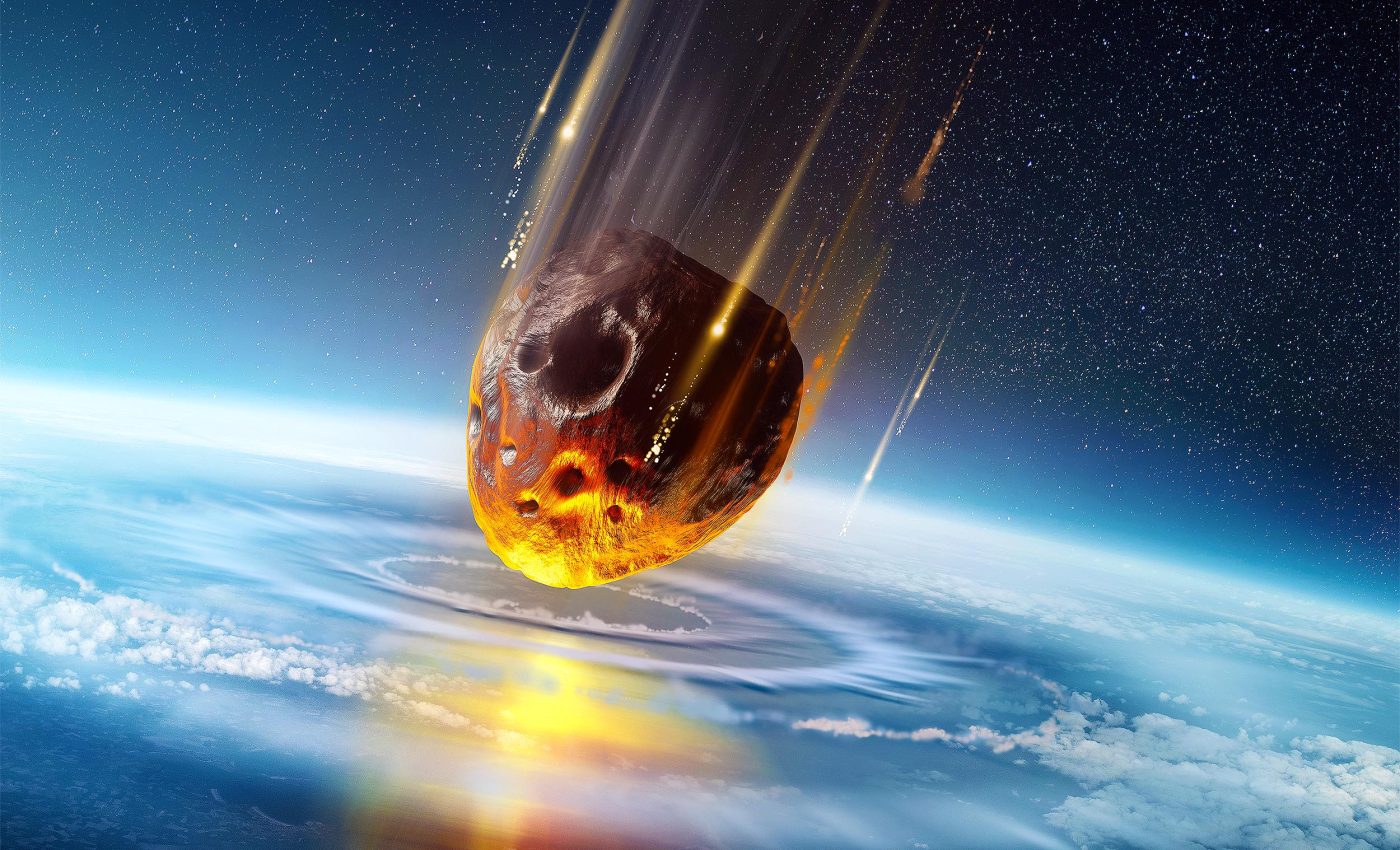 Life on Earth before, during and after the dinosaur-killing asteroid strike