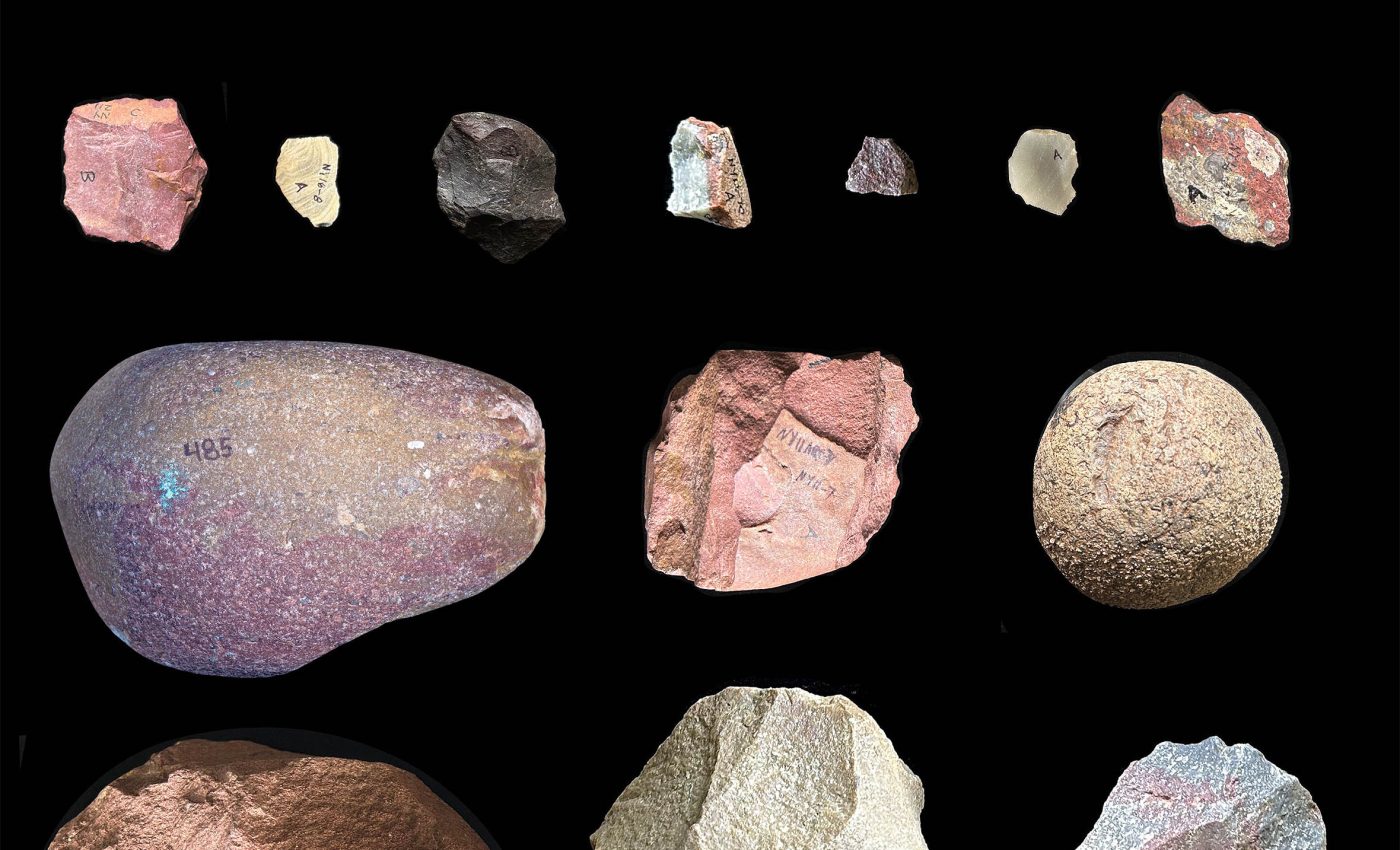 Human ancestors hiked many miles to get special materials they liked for making stone tools