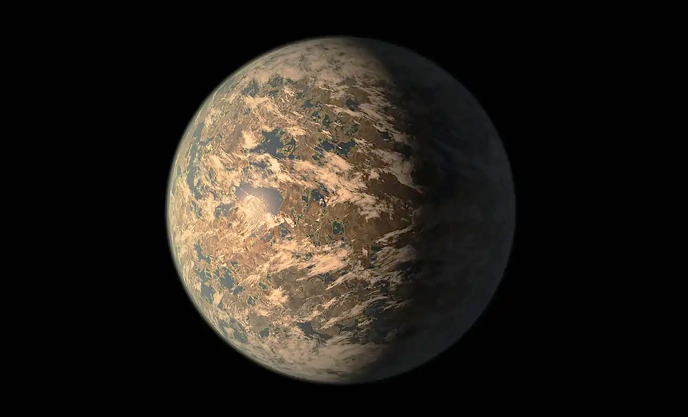 Nearby rocky planet may hold an atmosphere fit for life