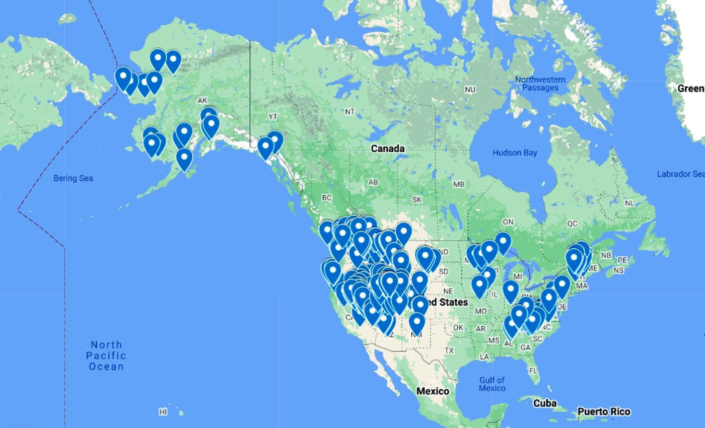 New map reveals the locations of the largest gold deposits in the US