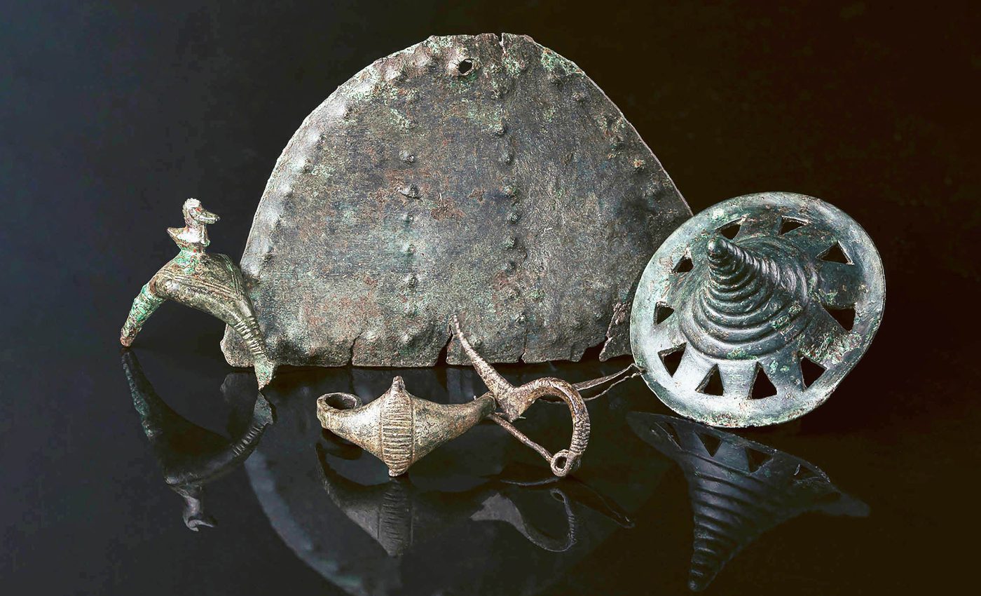 Metal artifacts found in a volcano belonged to ancient people that we know very little about