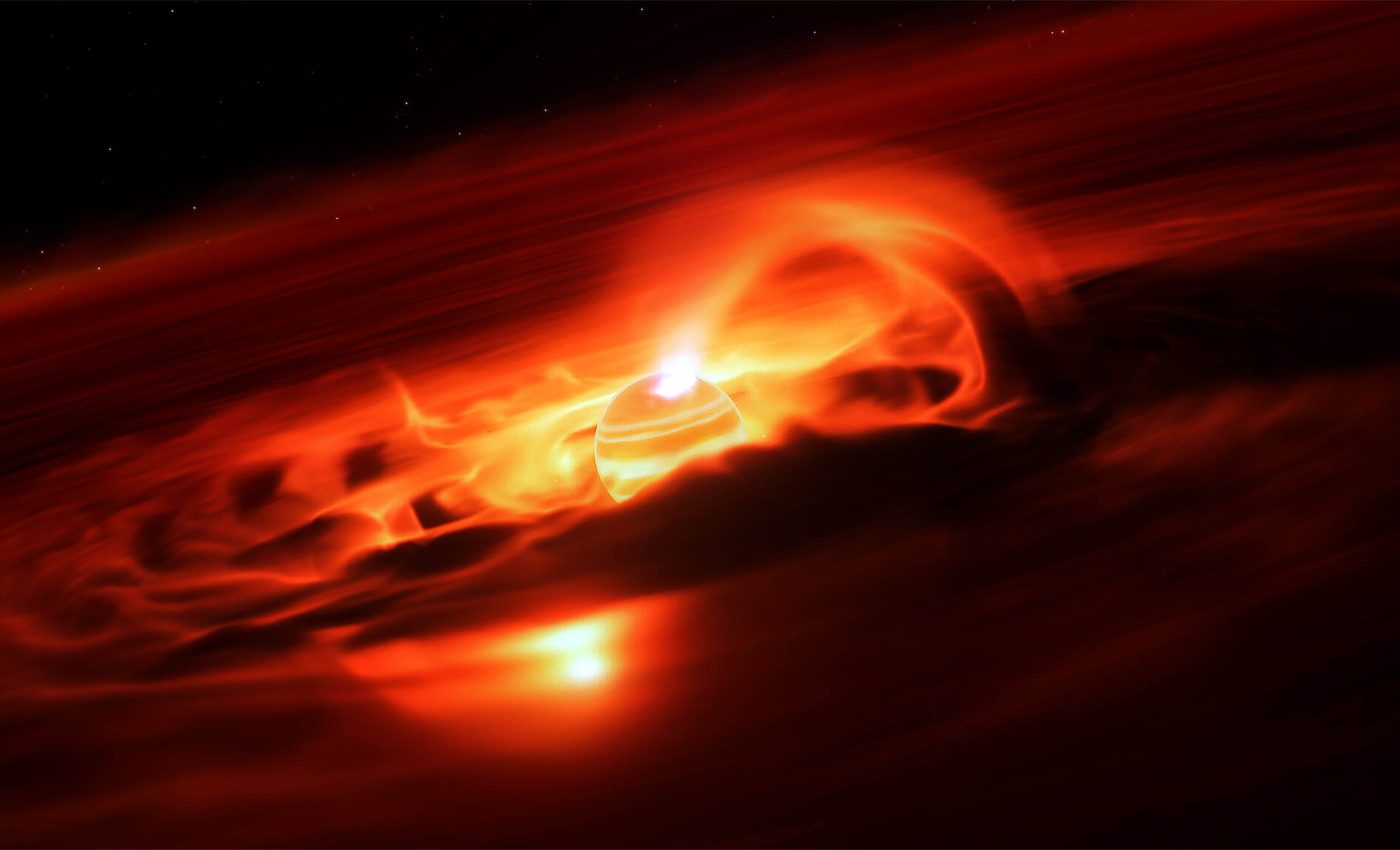 Fastest-growing planet ever seen is expanding at a rate that's difficult to comprehend