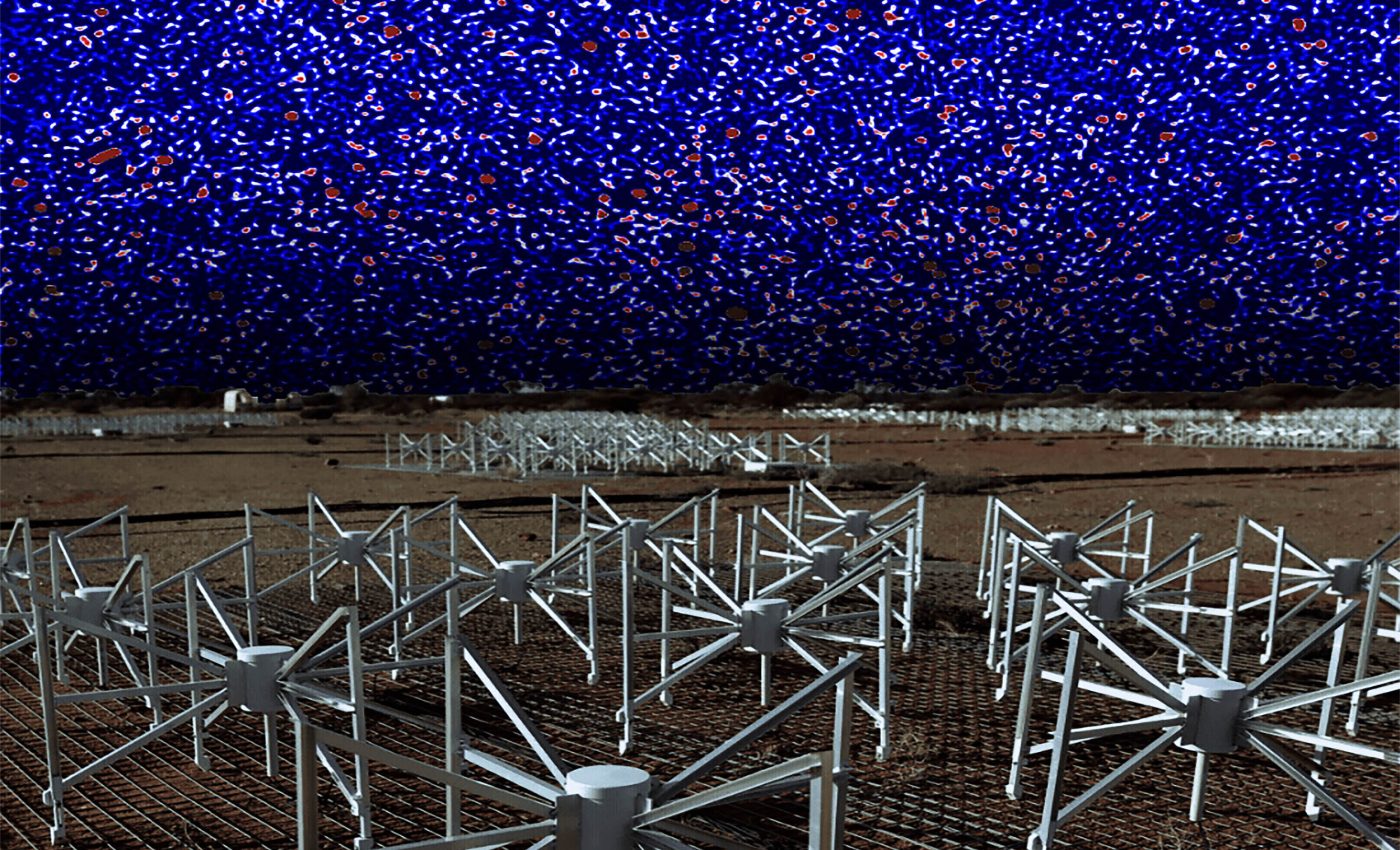 Before the stars were born, the early universe was already radiating heat