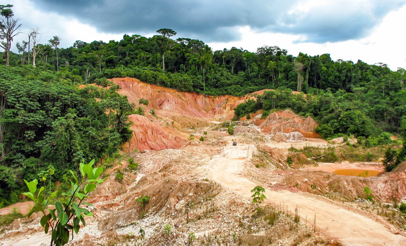 Gold mining is destroying the Amazon rainforest from within