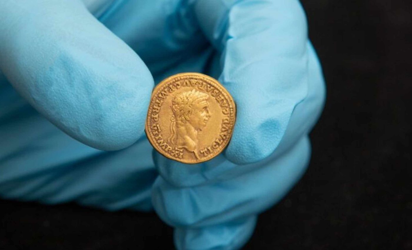 Hundreds of gold and silver coins found after being buried for 2,000 years