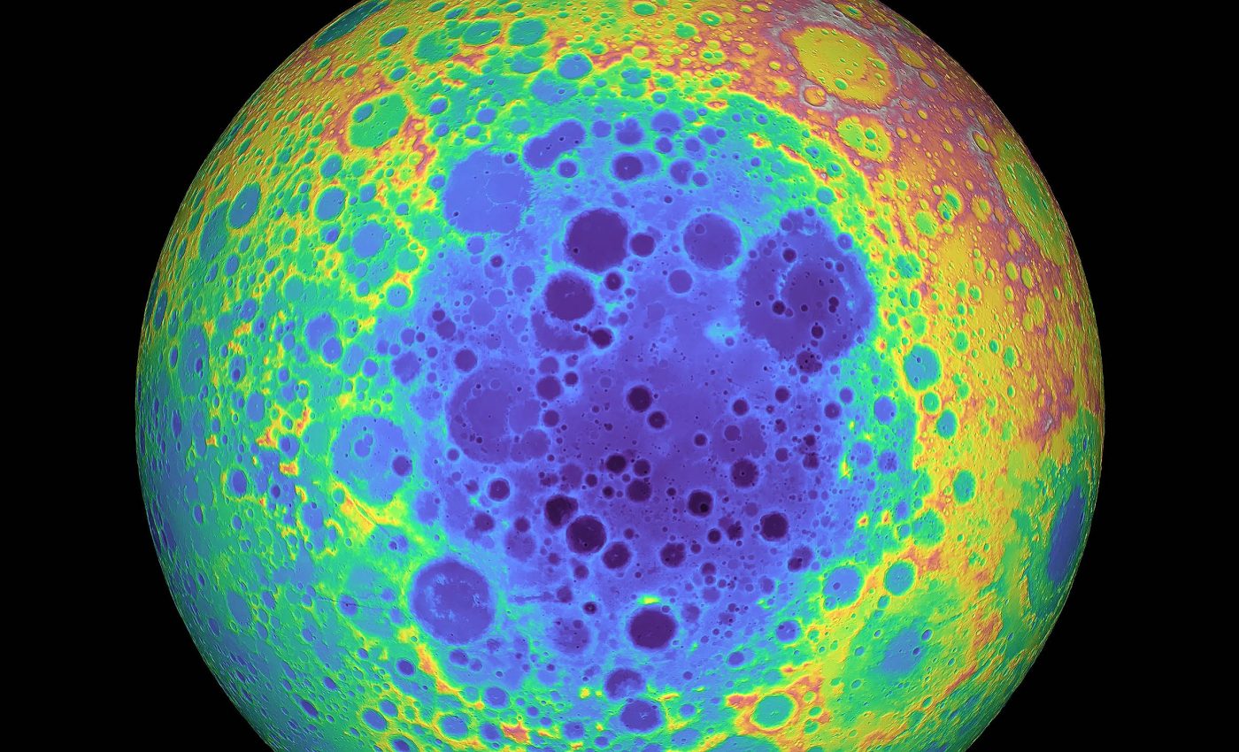 The Moon's largest impact crater is 250 miles deep and full of secrets