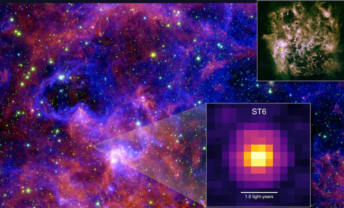 Building blocks of life found locked in ice outside of the Milky Way for the first time
