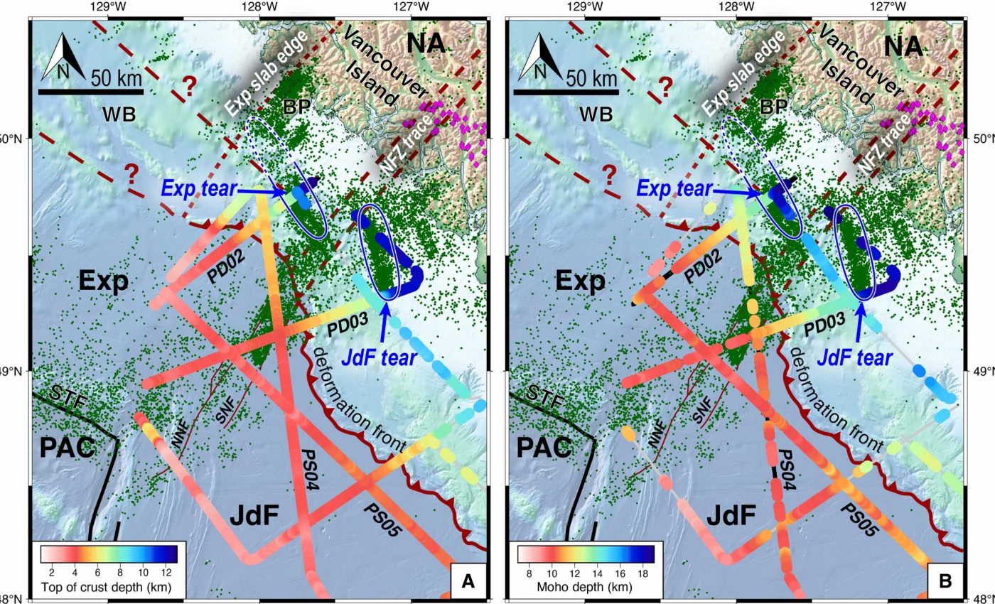 Earth's crust is breaking apart off the Pacific coast, and scientists are watching it in real time