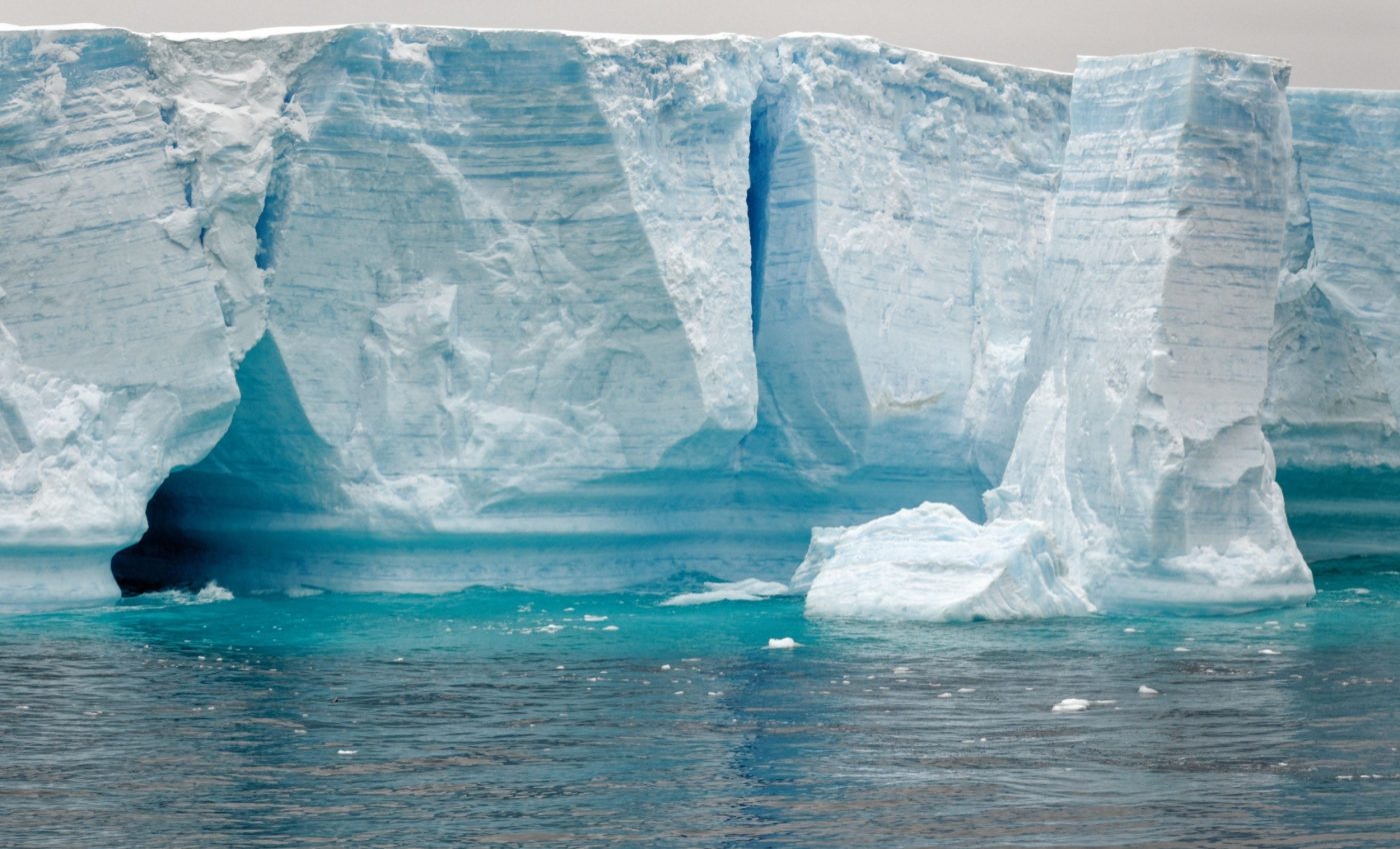 Warming oceans are pushing Antarctic ice shelves to the brink of collapse