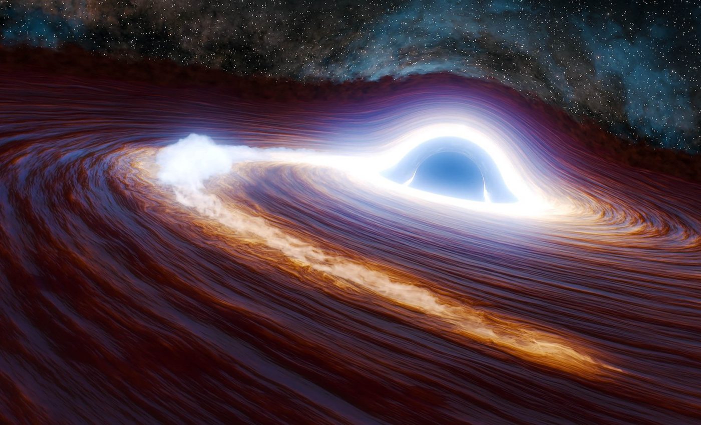 Biggest and brightest black hole flare ever seen reveals a cosmic feeding frenzy