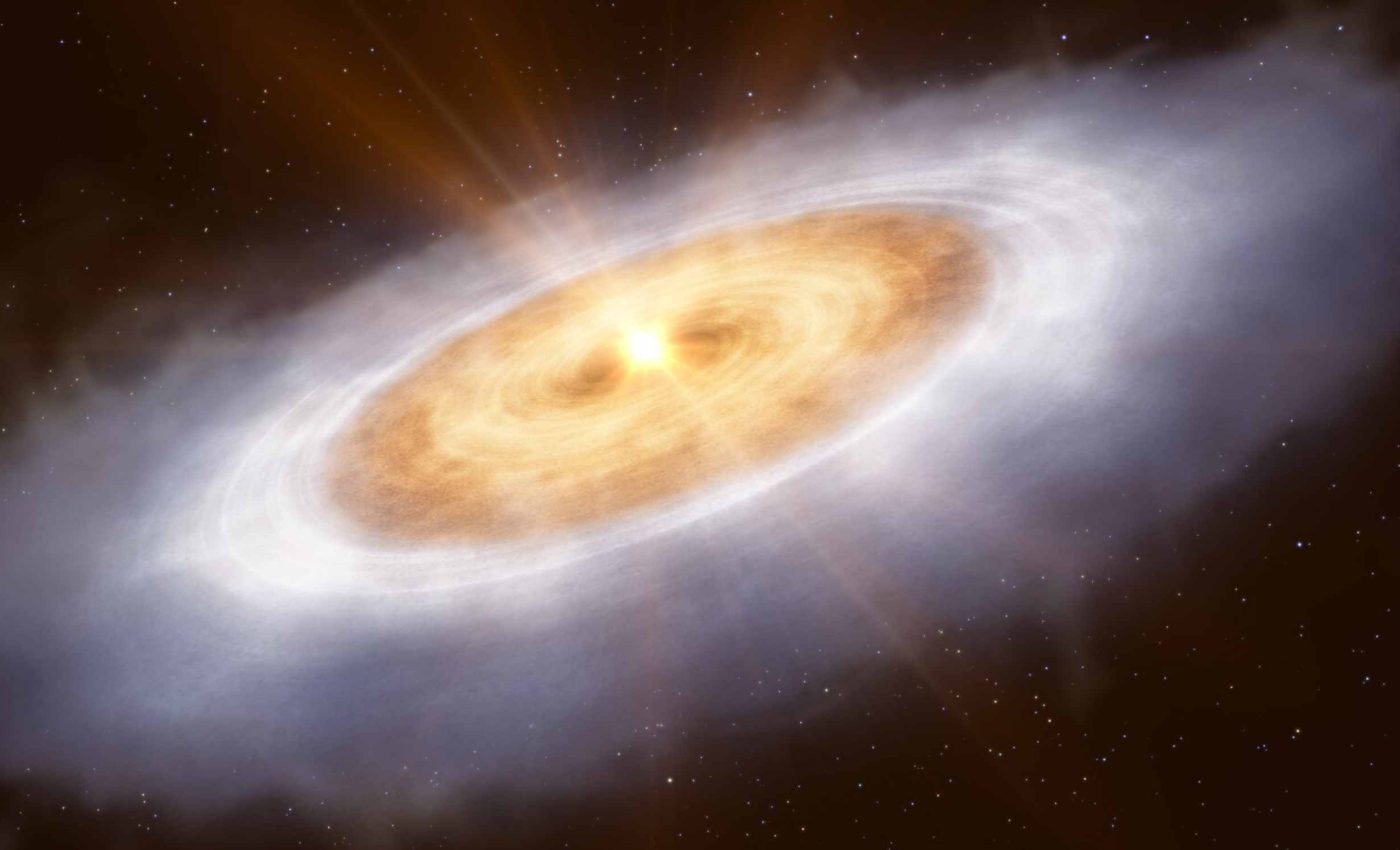 Heavy water found in a planetary disk confirms oceans can form before stars