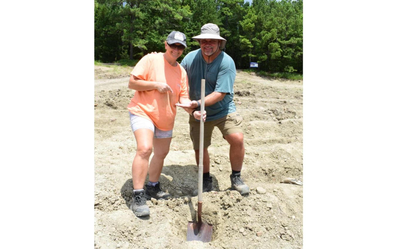 Taking a nice walk in the park, they found a 3.36-carat diamond