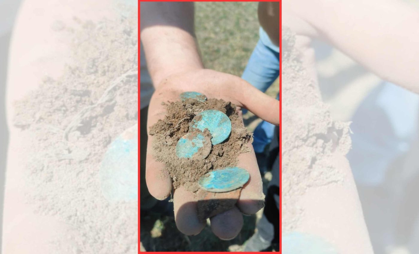 Couple discovers silver treasure hidden on their farm for 350 years