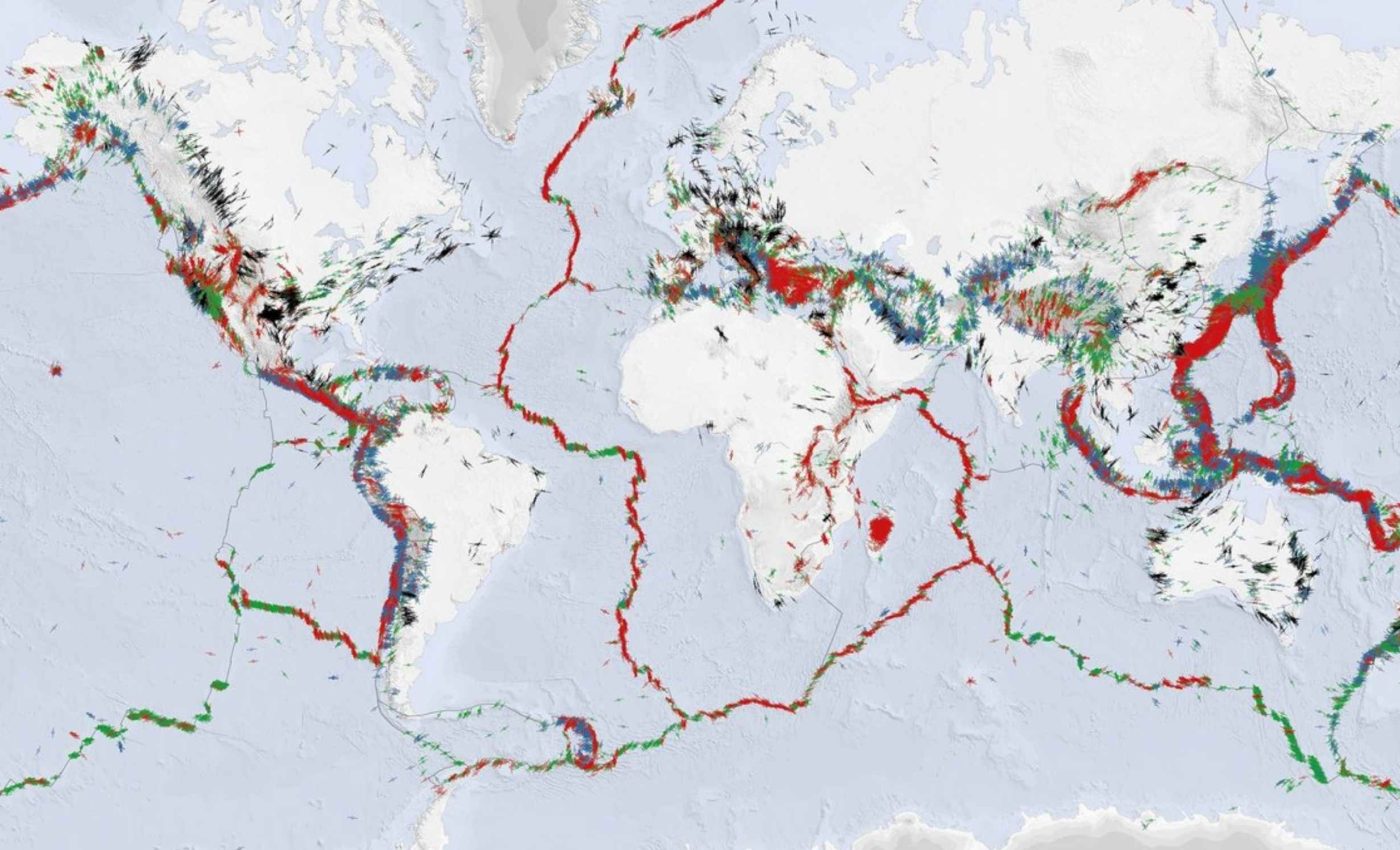New stress map reveals where Earth is on the verge of breaking apart