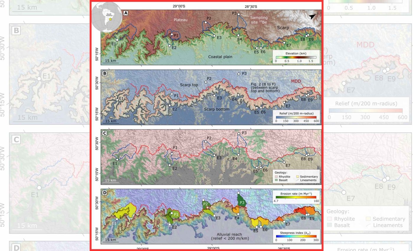 Study shows how rocks 'breathe' and erode, slowing shaping Earth's landscape