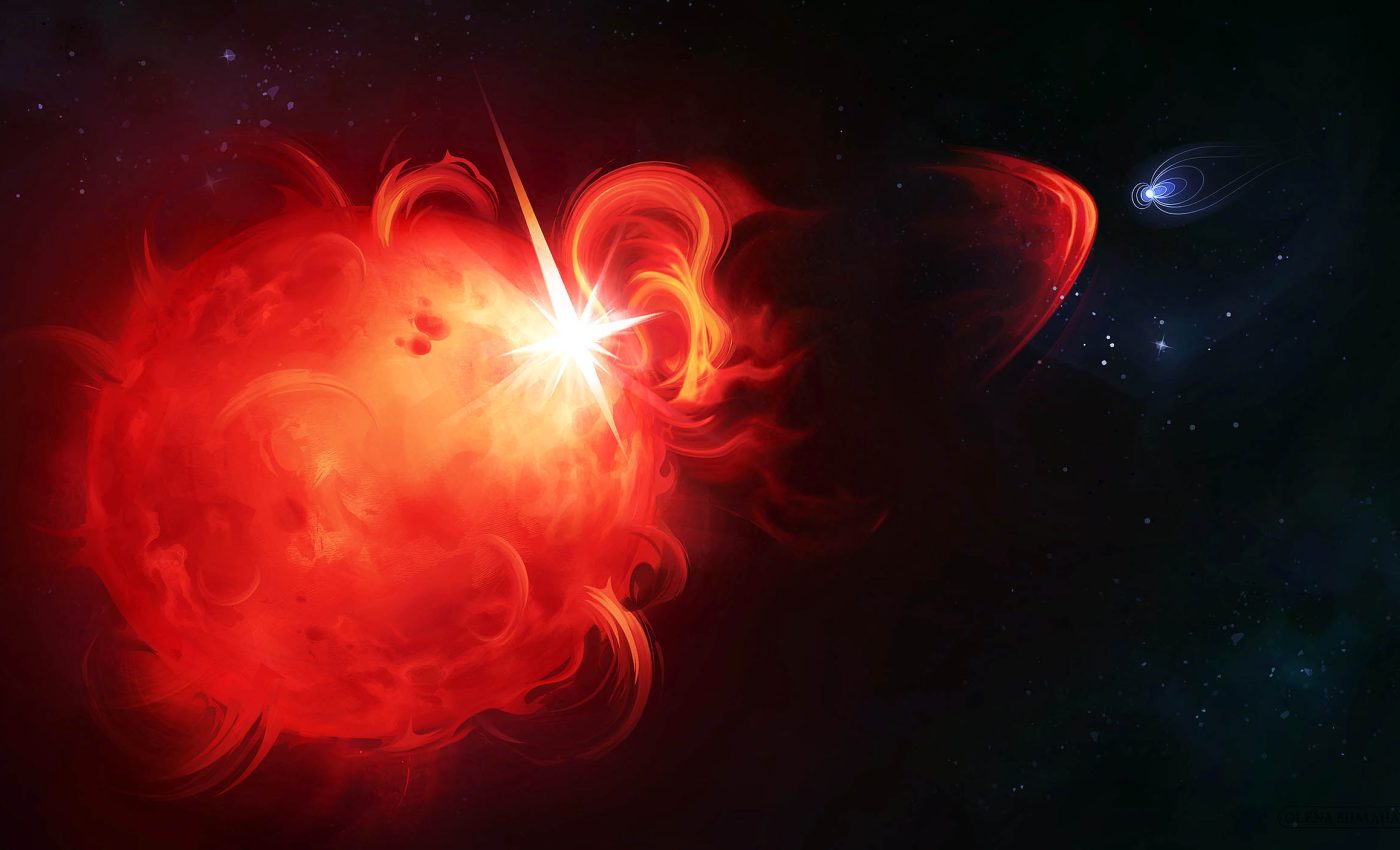 Astronomers spot a massive coronal flare on a star other than the Sun for the first time ever