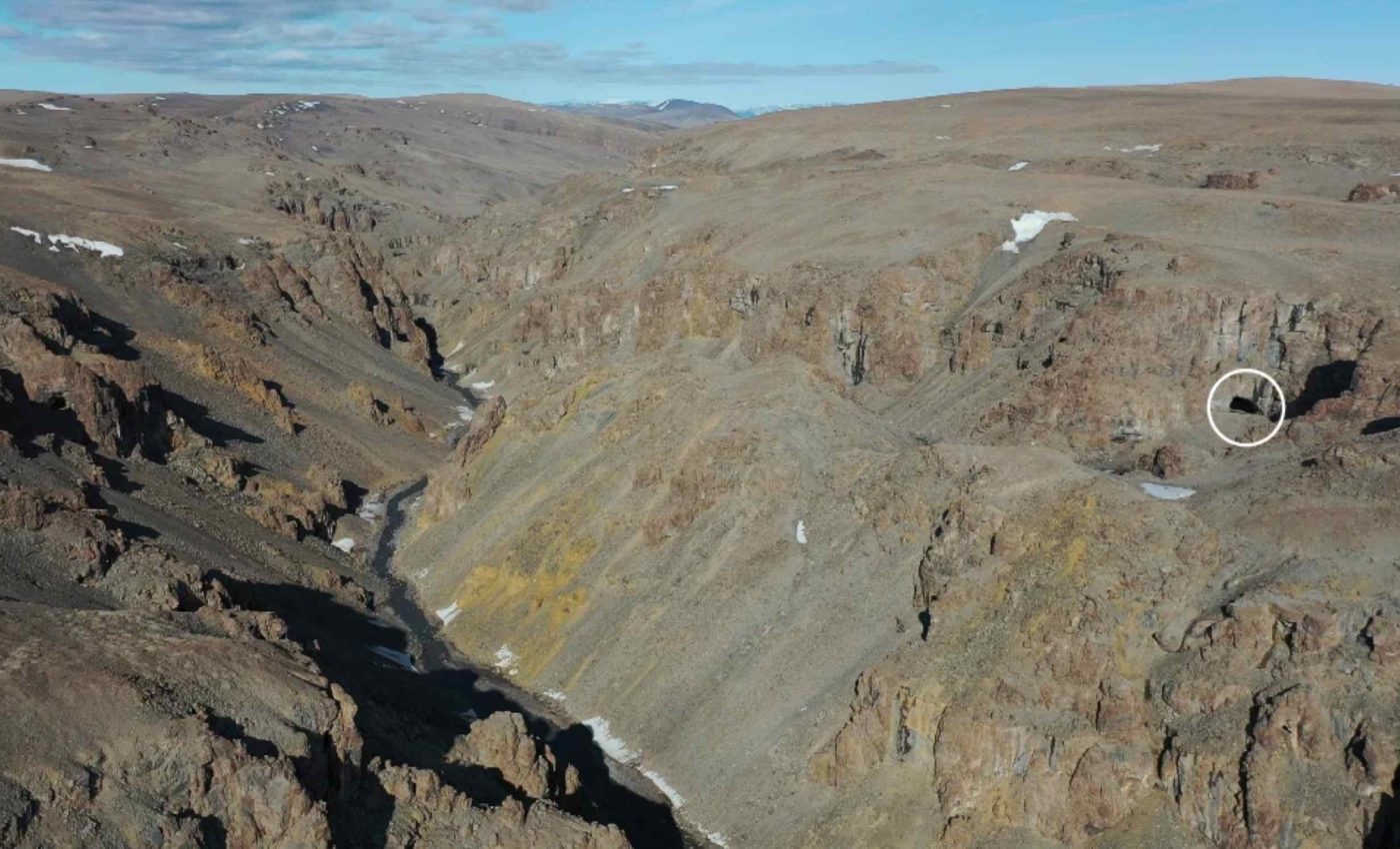 Greenland cave discovery reveals the Arctic temperature millions of years ago