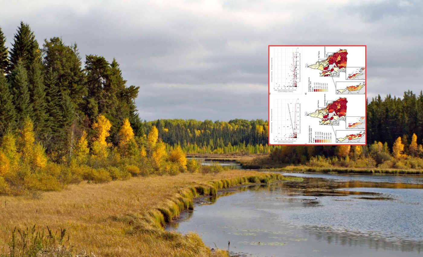 Almost half of this state is on the brink of ecological collapse