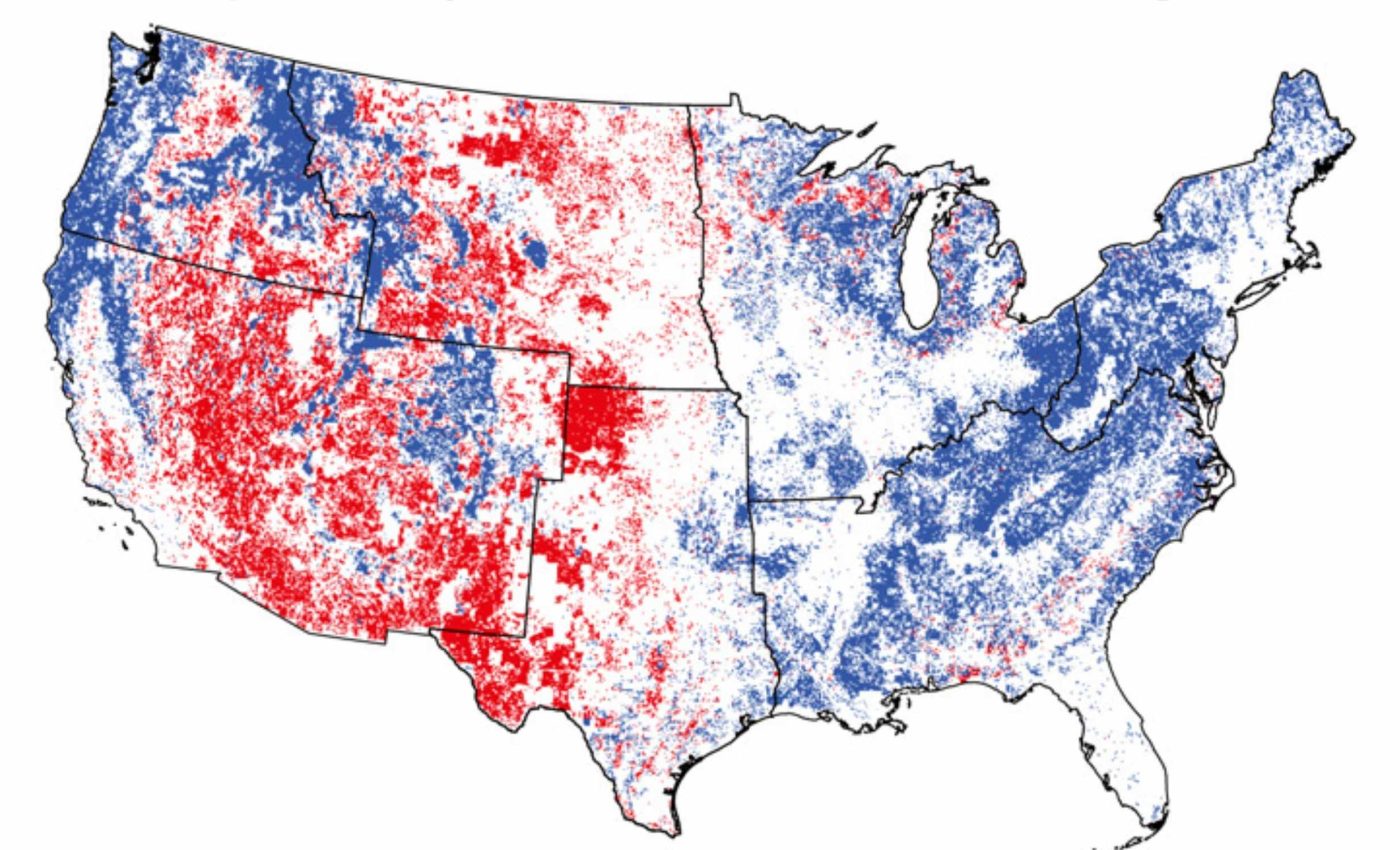 New soil carbon map shows where the US is losing the most CO2