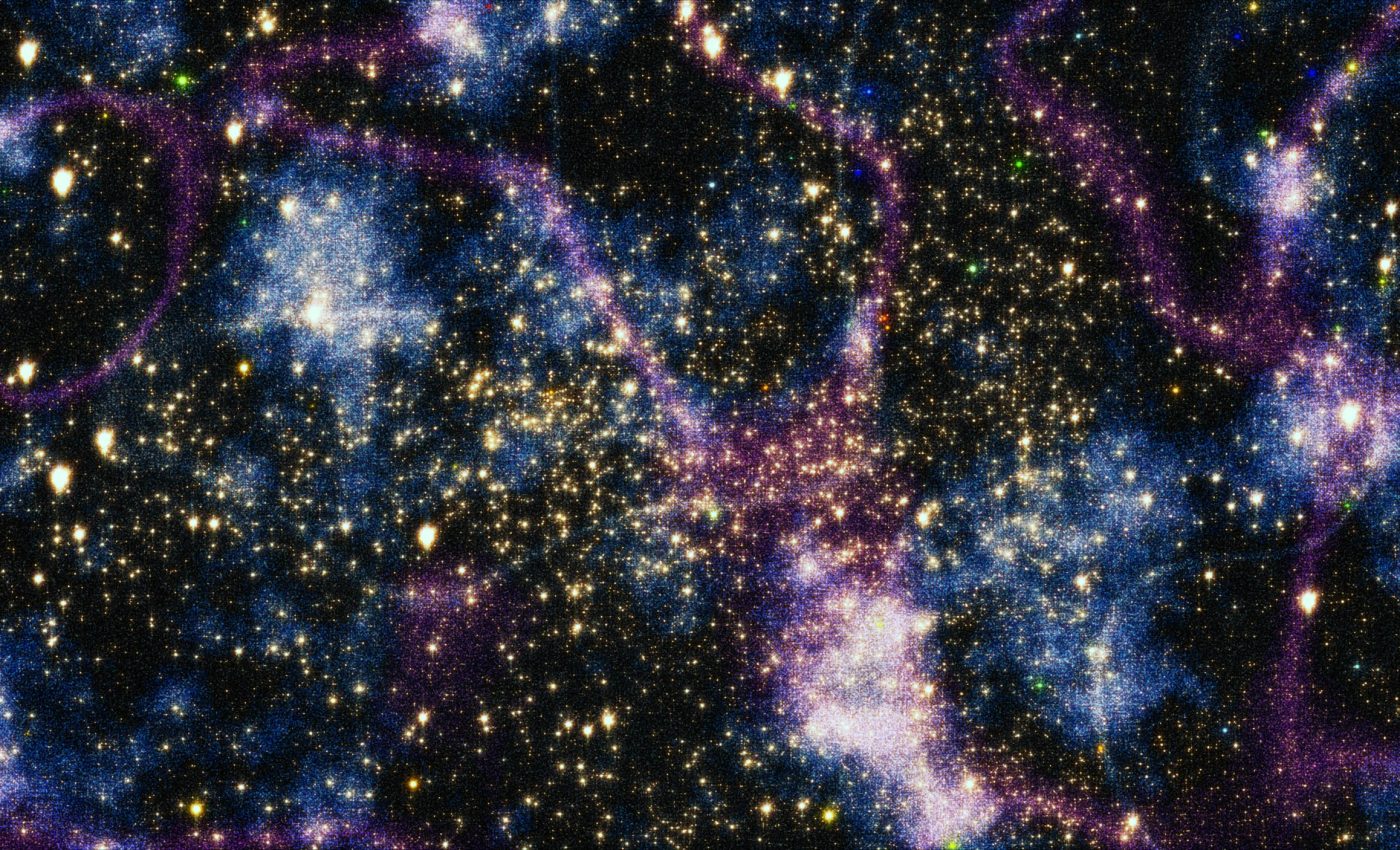 Largest spinning structure in the Universe resembles a 'teacups ride at a theme park'