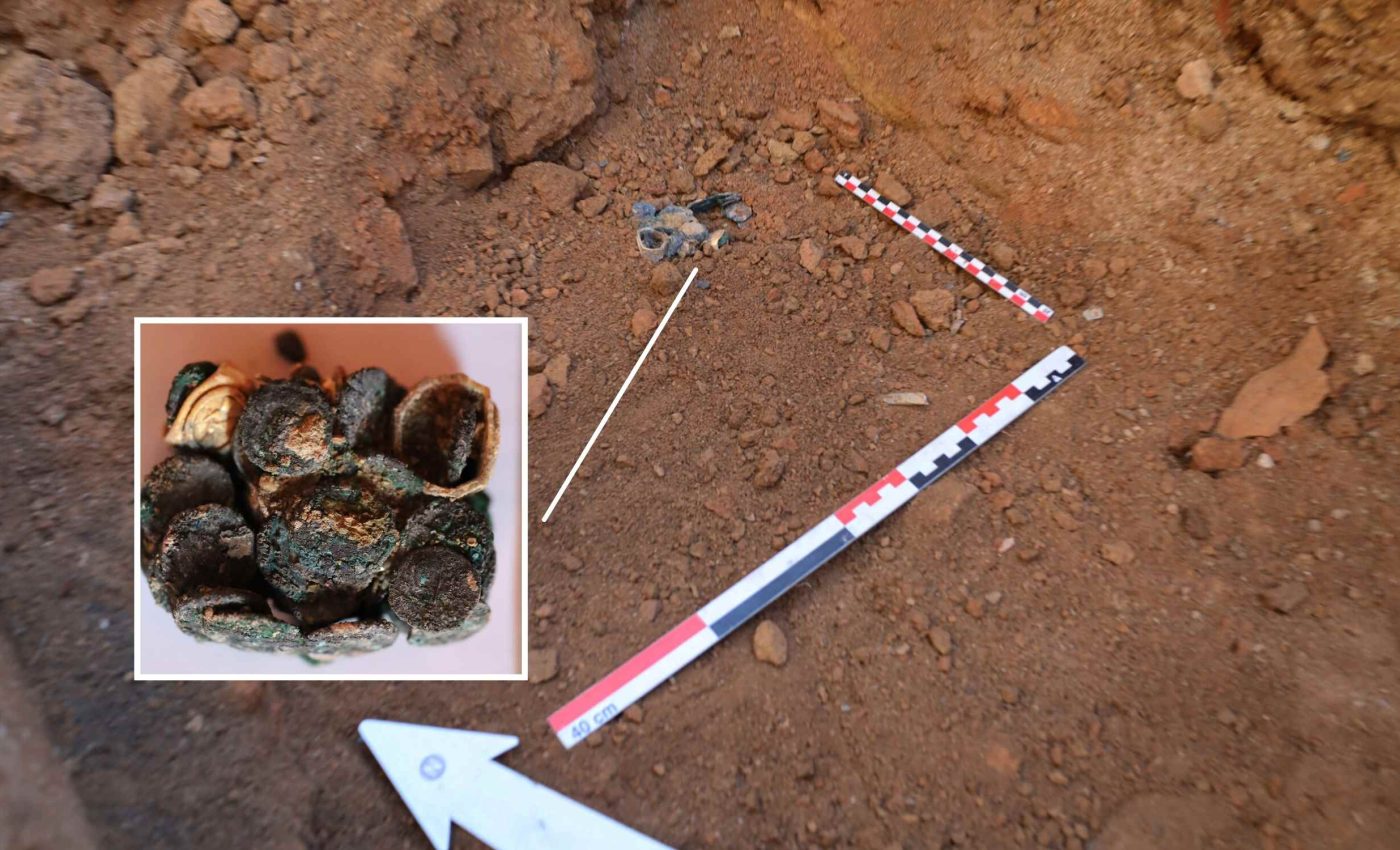 Roman treasure found hidden in a wooden box after 1,800 years