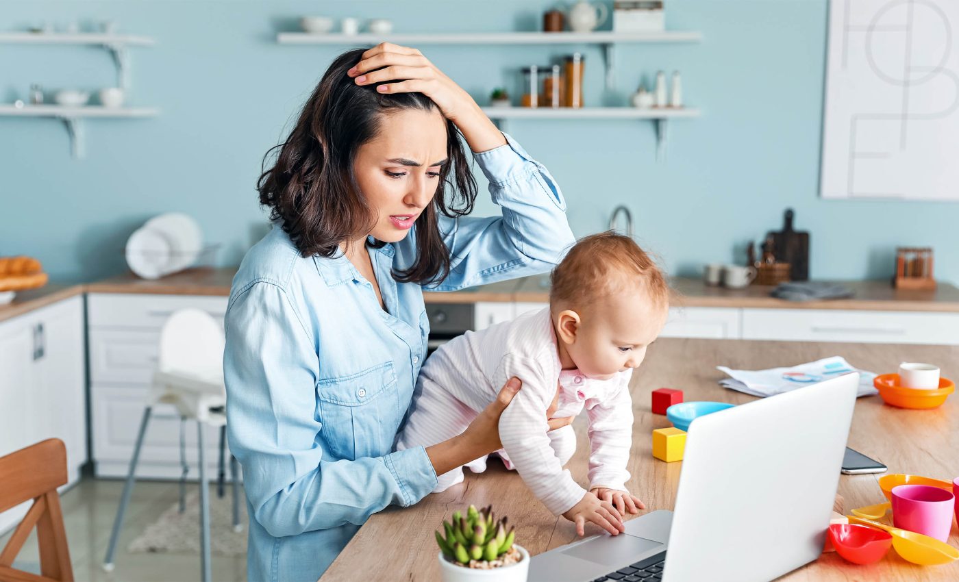 Maternal stress after birth has a strong effect on early development