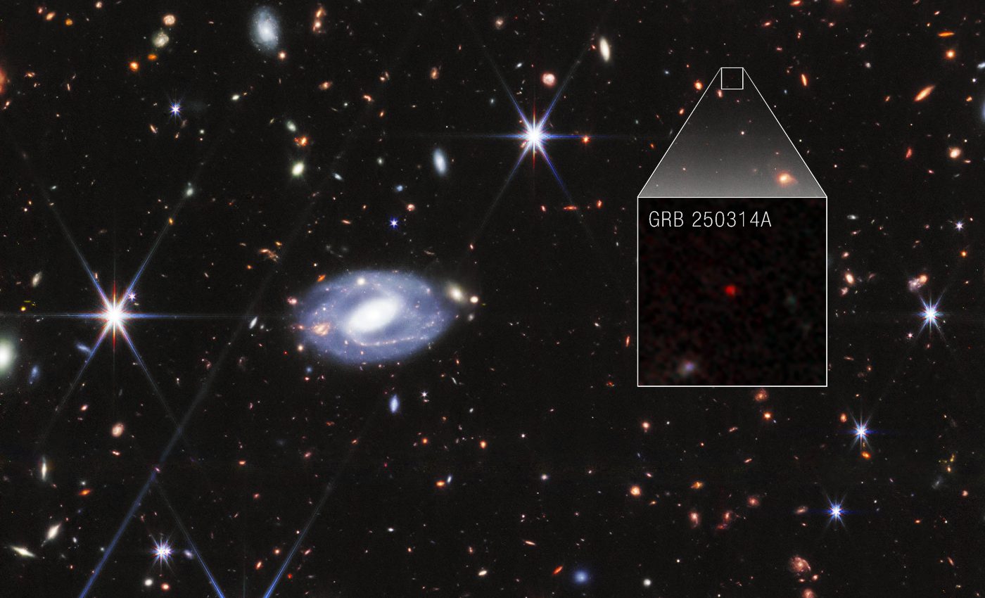 Webb captures the oldest supernova ever discovered